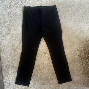 Jarbo Elegant Stretch Black Women's Straight Leg Pants